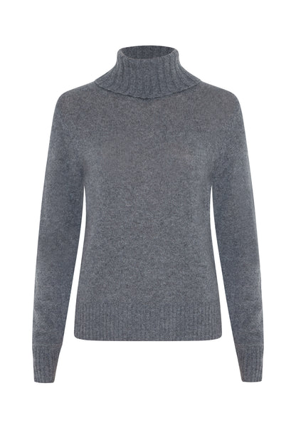 Style Republic 100% Pure Cashmere Classic Turtleneck Women's Sweater