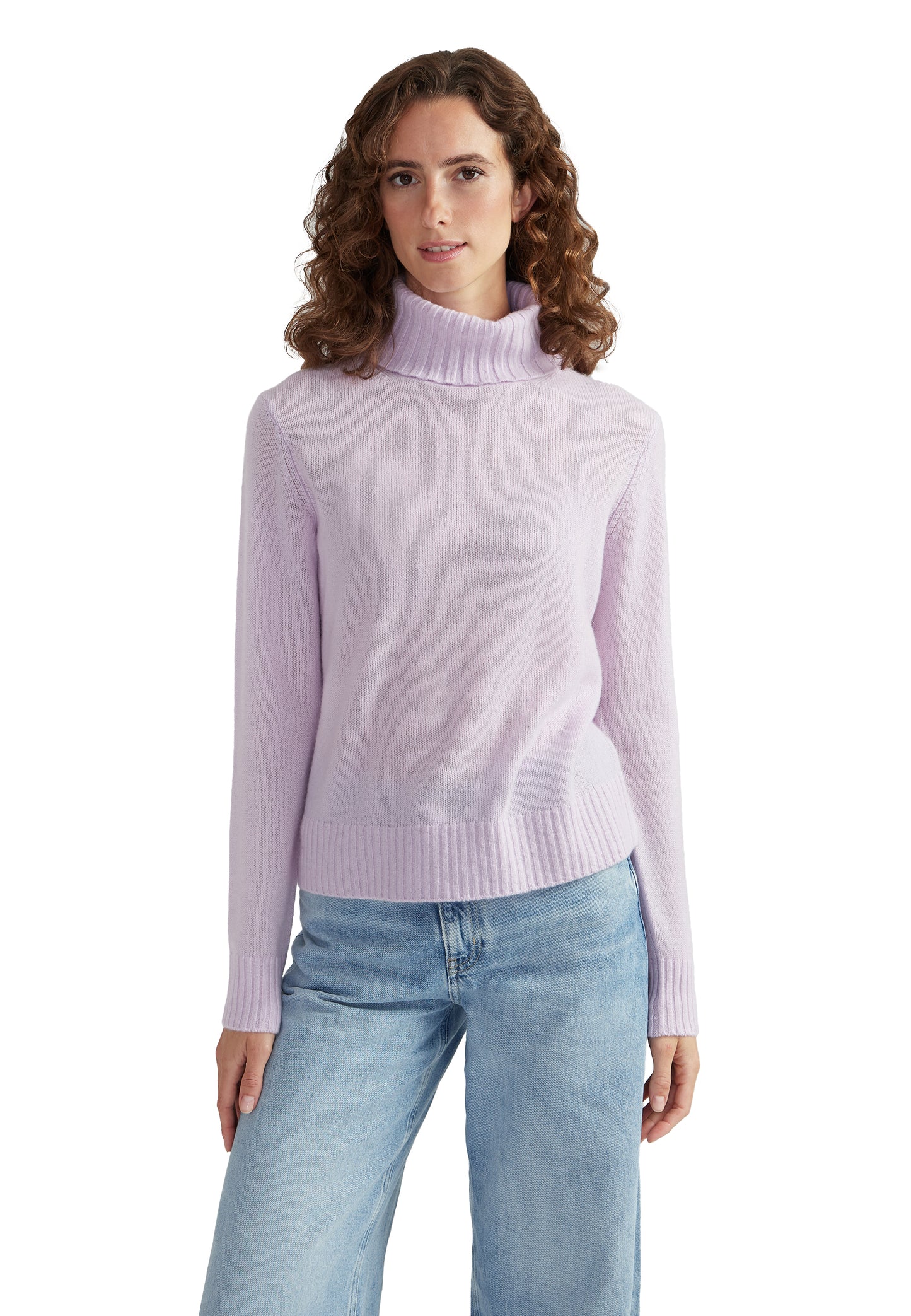 Style Republic 100% Pure Cashmere Classic Turtleneck Women's Sweater