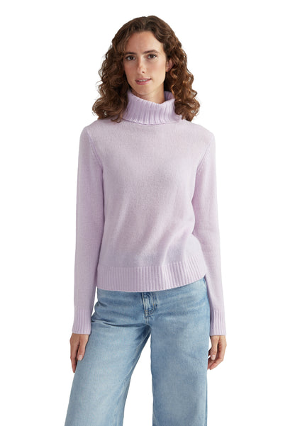 Style Republic 100% Pure Cashmere Classic Turtleneck Women's Sweater