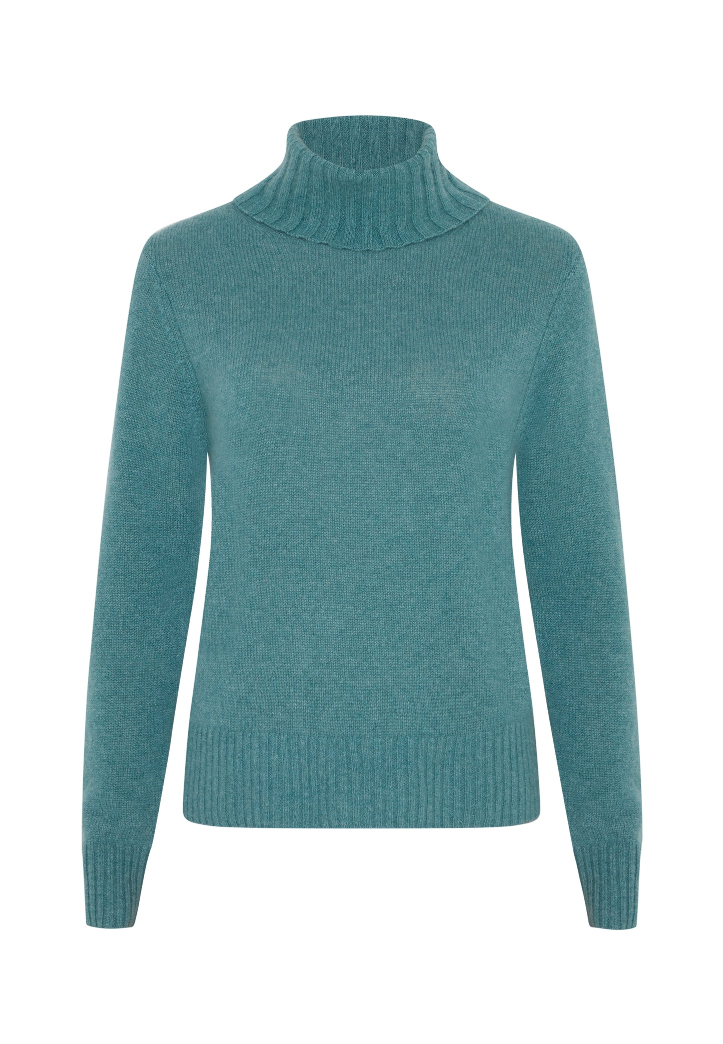 Style Republic 100% Pure Cashmere Classic Turtleneck Women's Sweater