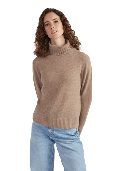 Style Republic 100% Pure Cashmere Classic Turtleneck Women's Sweater