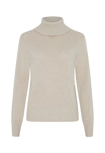 Style Republic 100% Pure Cashmere Classic Turtleneck Women's Sweater