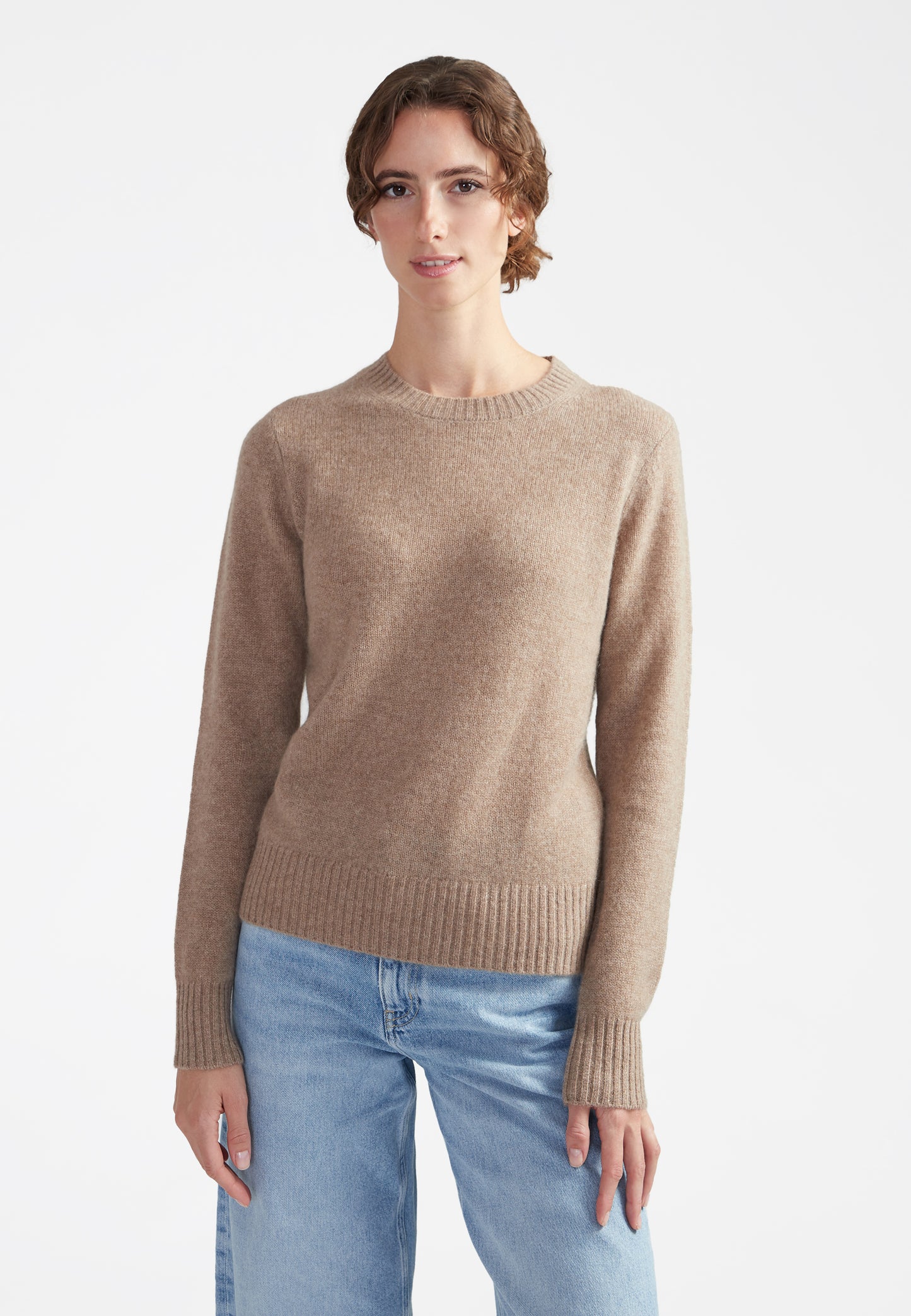 Style Republic 100% Pure Cashmere Crew Neck Women's Sweater