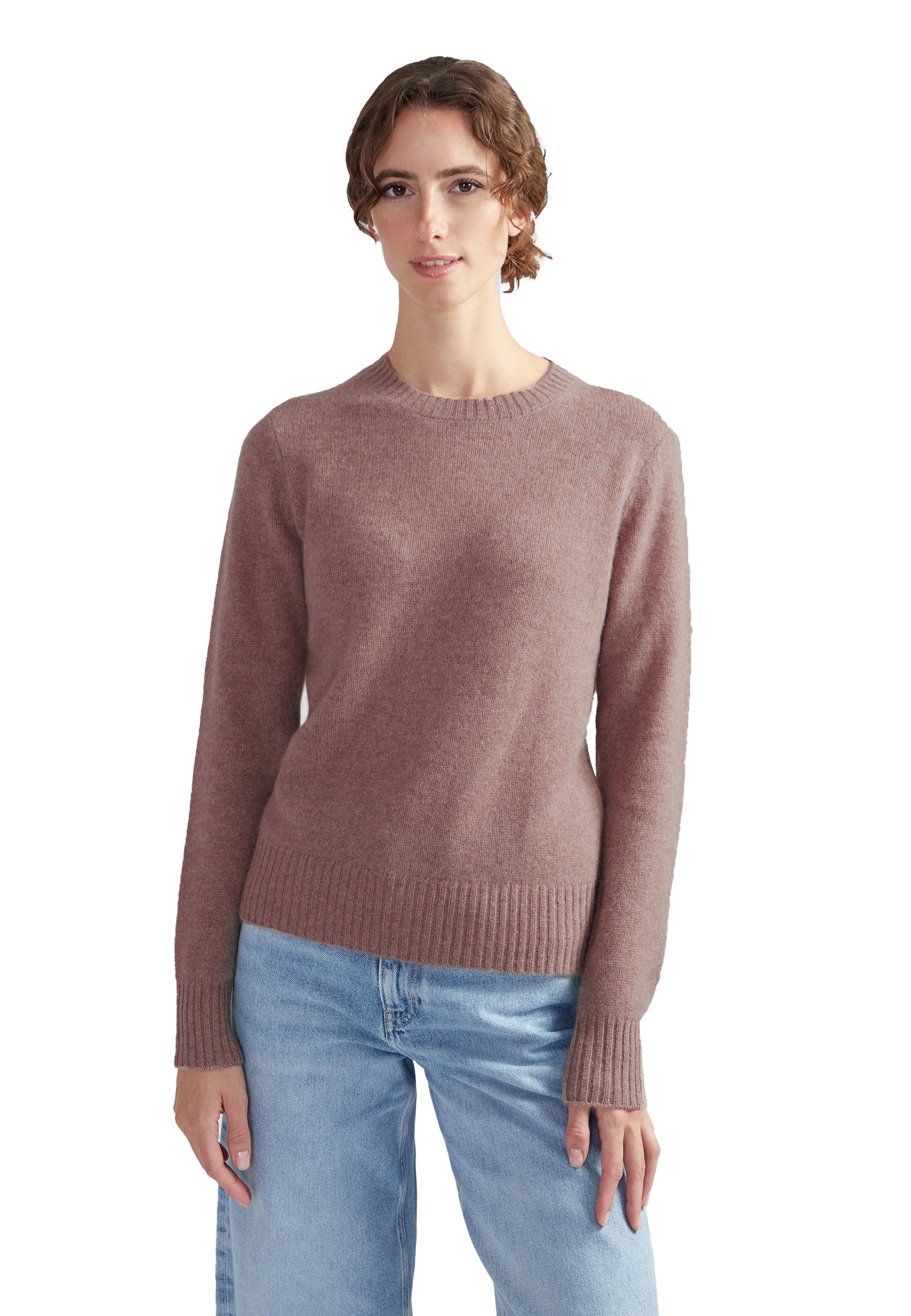 Style Republic 100% Pure Cashmere Crew Neck Women's Sweater