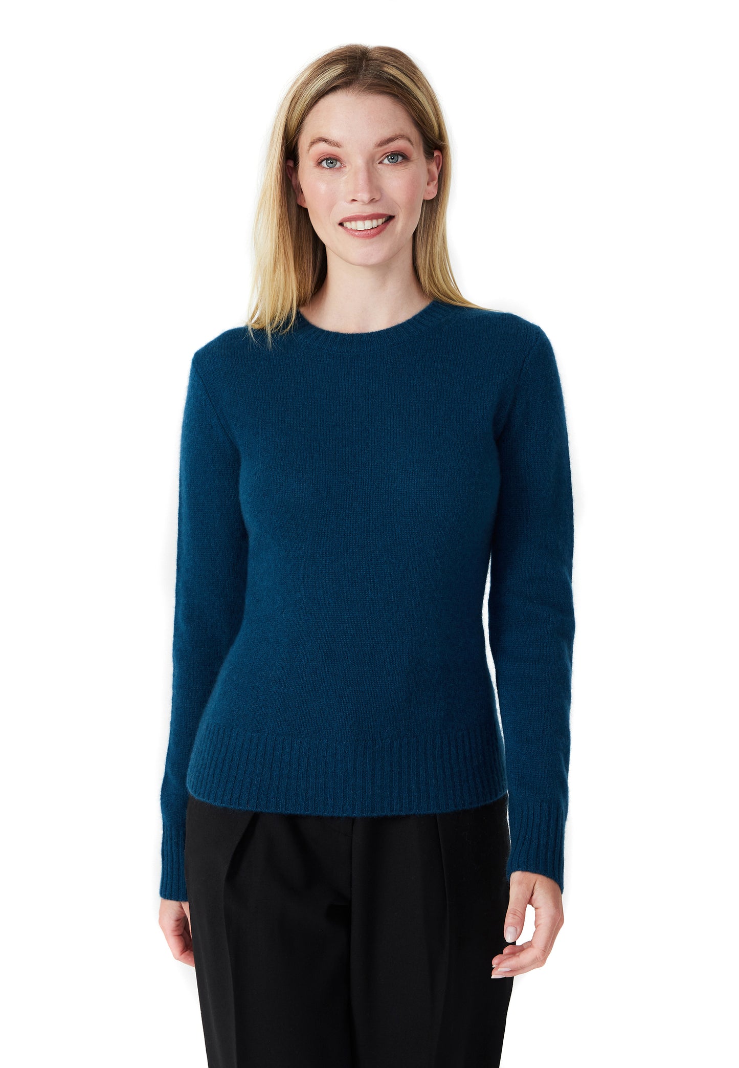 Style Republic 100% Pure Cashmere Crew Neck Women's Sweater