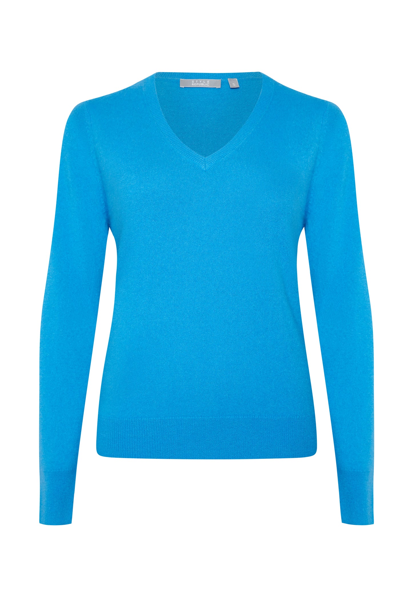 Style Republic 100% Pure Cashmere V-Neck Women's Sweater