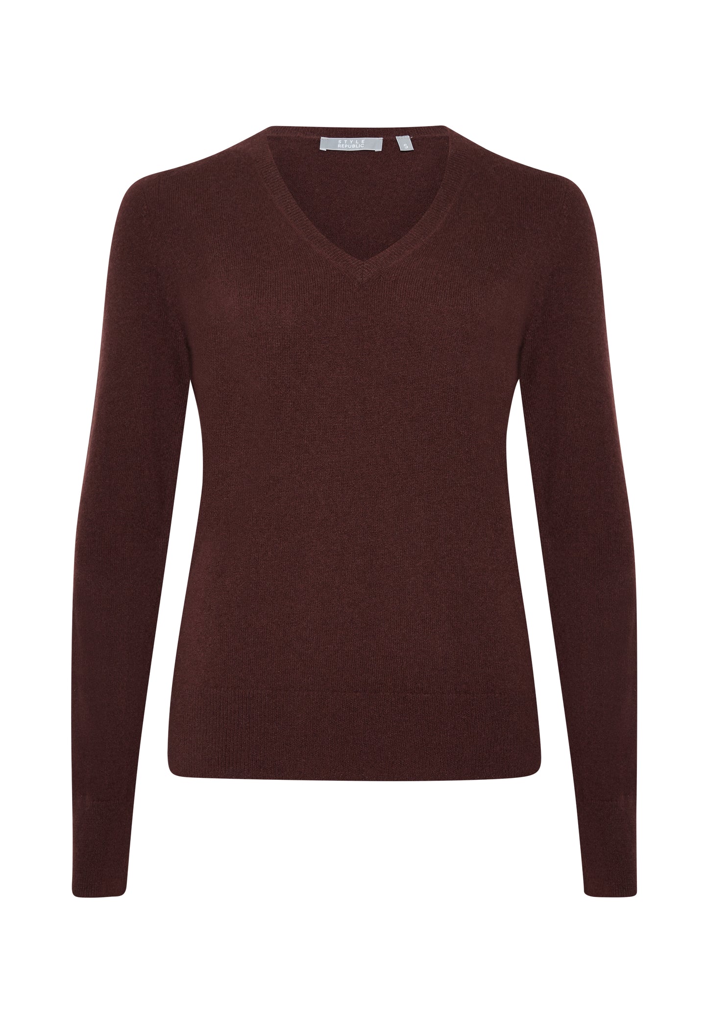 Style Republic 100% Pure Cashmere V-Neck Women's Sweater