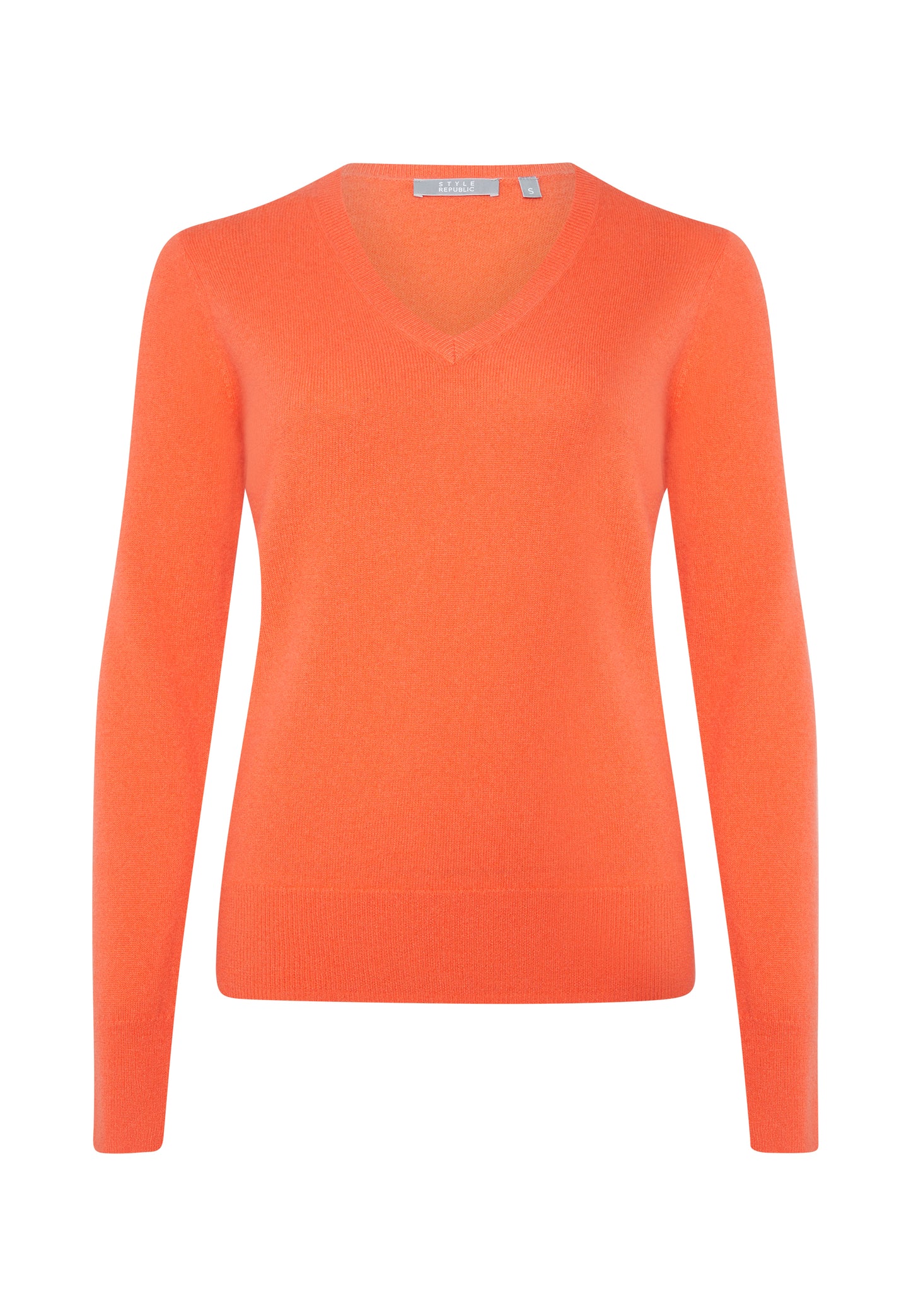 Style Republic 100% Pure Cashmere V-Neck Women's Sweater