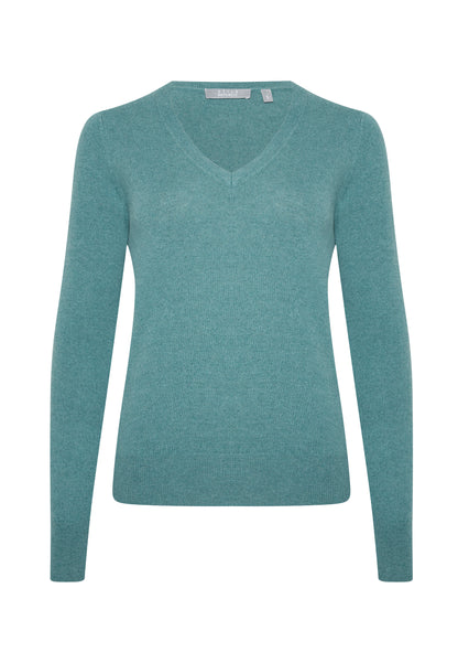 Style Republic 100% Pure Cashmere V-Neck Women's Sweater